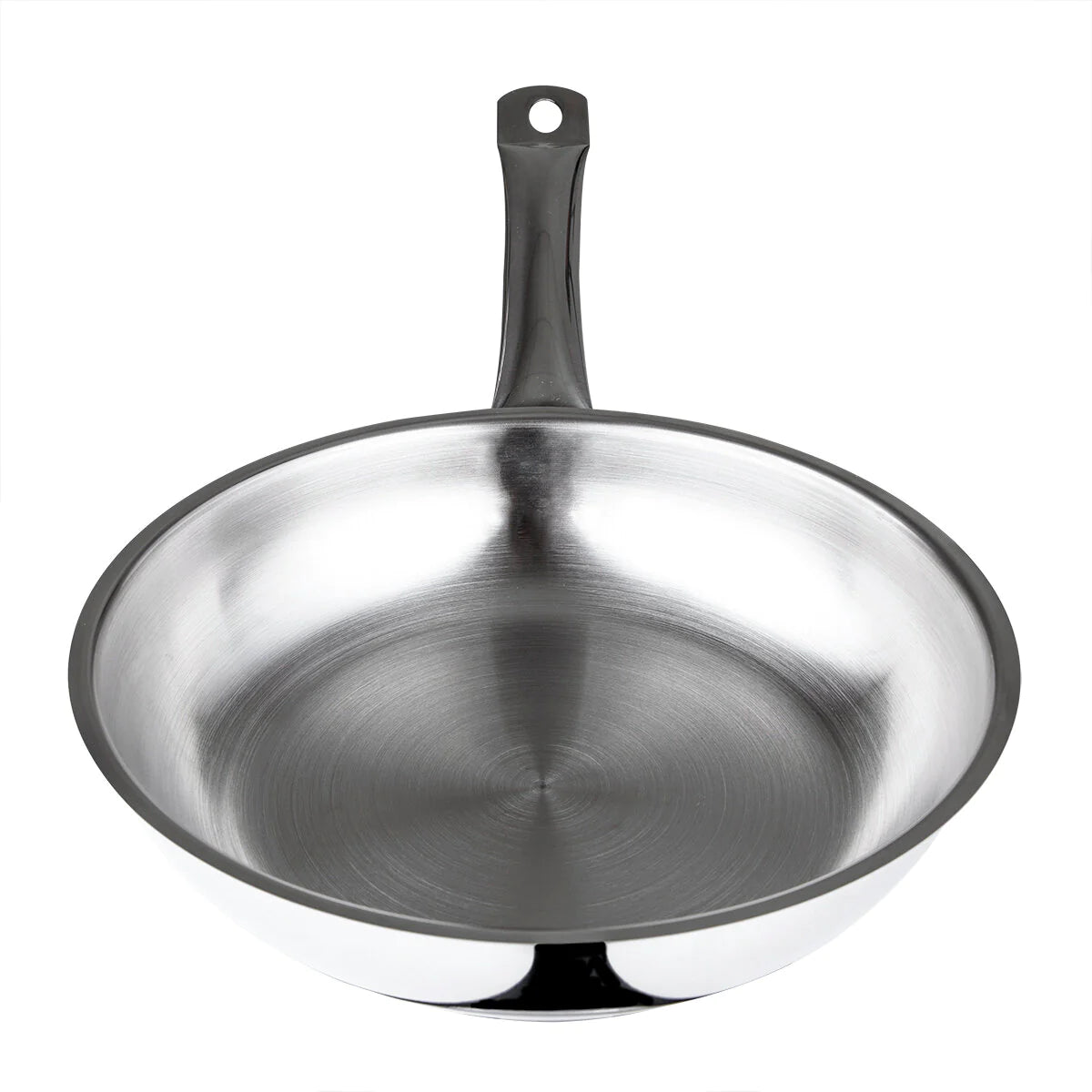 Serenk Modernist Stainless Steel Frying Pan 24 Cm