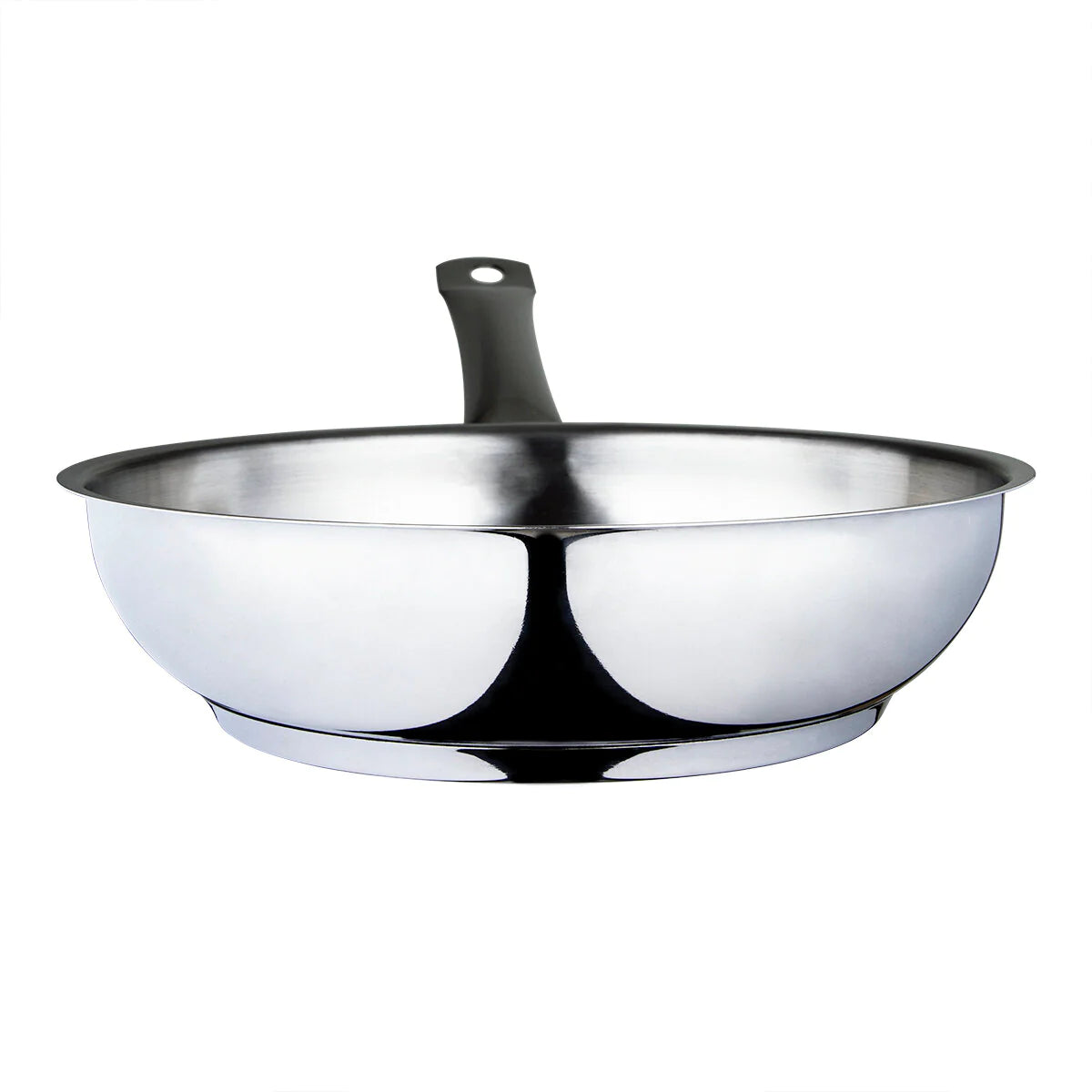 Serenk Modernist Stainless Steel Frying Pan 24 Cm