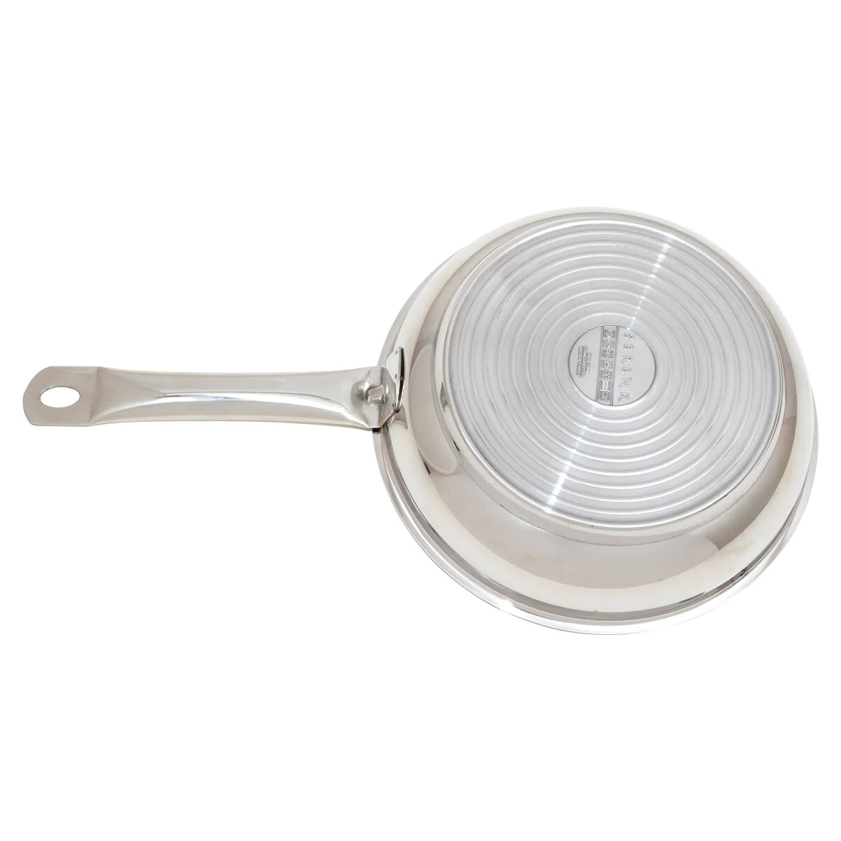 Serenk Modernist Stainless Steel Frying Pan 24 Cm