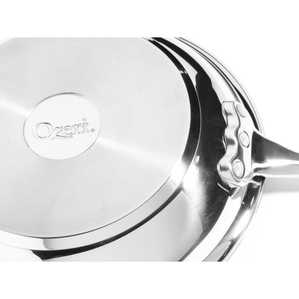 10 In. Stainless Steel Pan, 100% Ptfe-Free Restaurant Edition in Stainless Interior