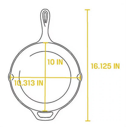 Cast Iron Seasoned 12" Skillet