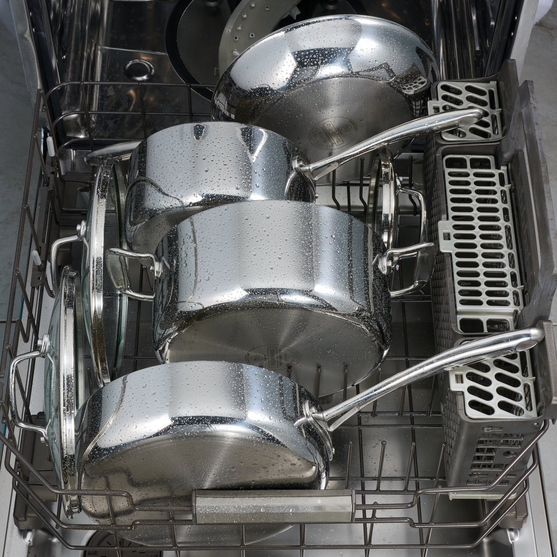 Tri-Ply Clad 10 in Stainless Steel Fry Pan