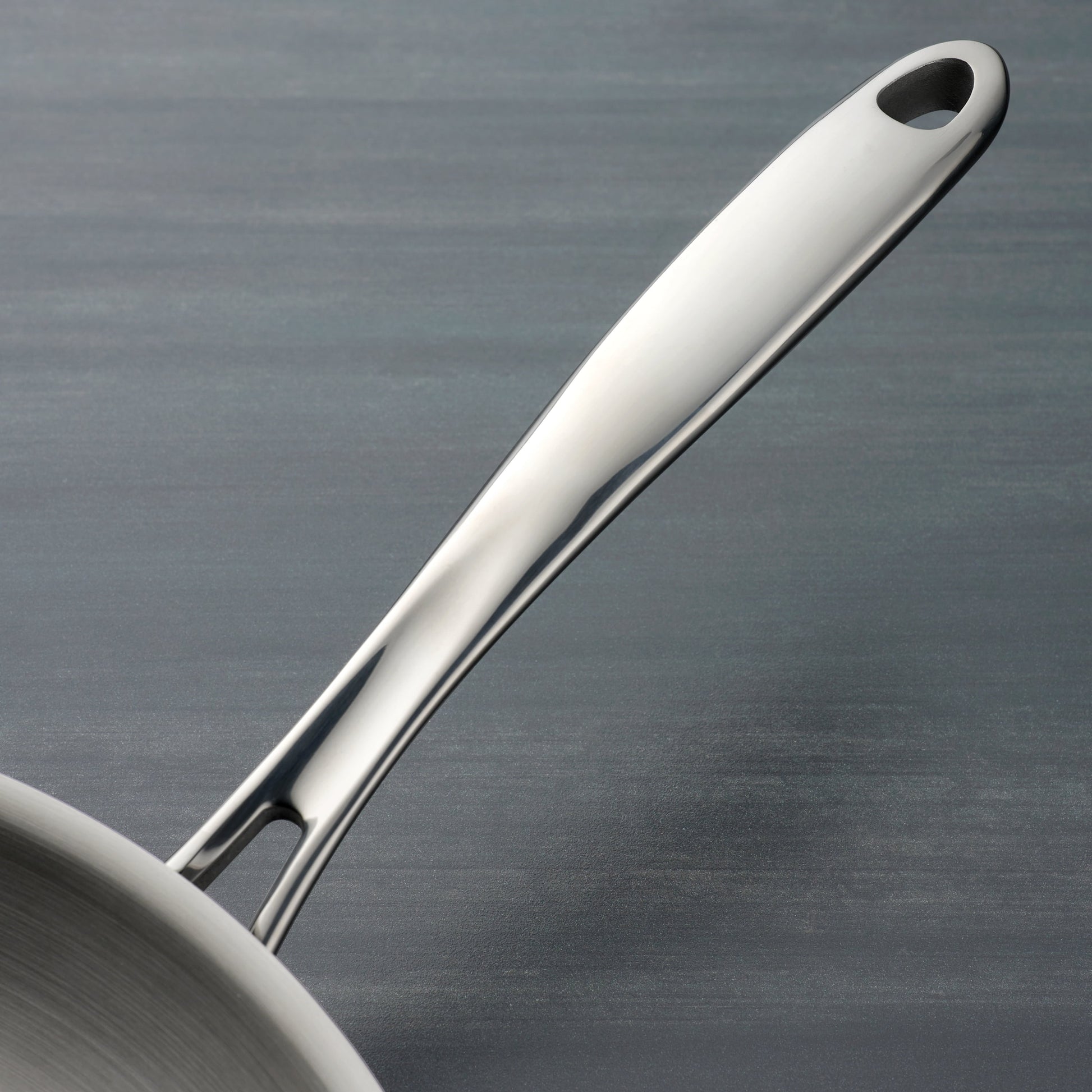 Tri-Ply Clad 10 in Stainless Steel Fry Pan